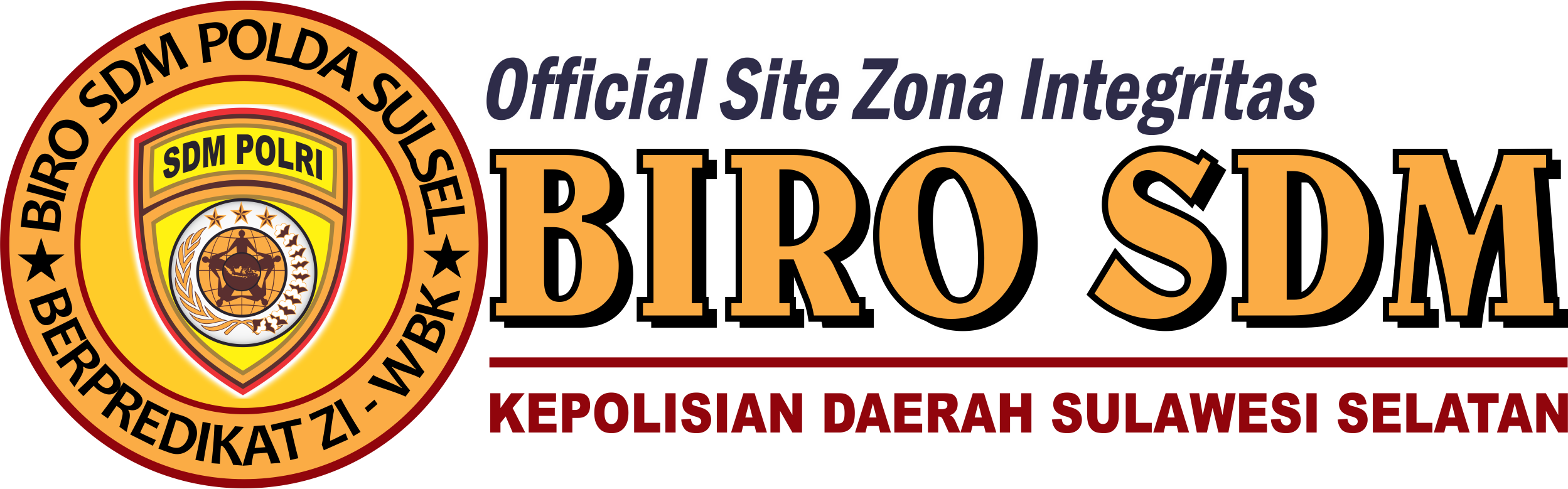 Zona Integritas Biro SDM Polda Sulsel