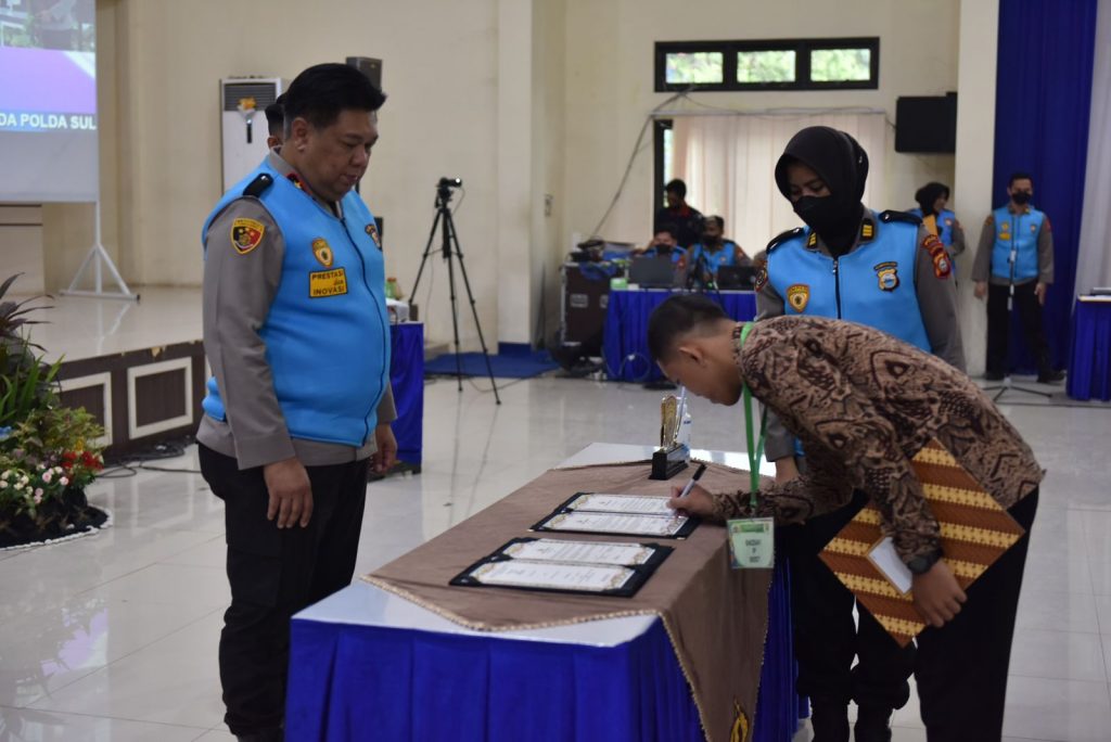 PAKTA INTEGRITAS TAMTAMA POLRI PANDA POLDA SULSEL